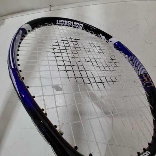 SENSTON PRO 500 LIGHTWEIGHT RECREATIONAL TENNIS RACKET - 27" - BLACK/BLUE/WHITE image 5