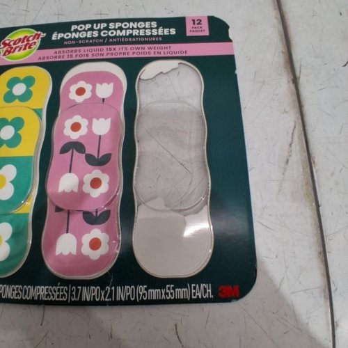 7PK SCOTCH-BRITE NON-SCRATCH POP-UP SPONGES - MULTICOLOUR (MODEL: 1995233) image 3