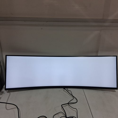 CRUA 49" ULTRA-WIDE CURVED GAMING 5K DQHD MONITOR WITH BUILT-IN SPEAKERS - 120HZ, 1500R, AMD FREESYNC, 120% SRGB - BLACK - (MODEL: CR490ZA) image 2