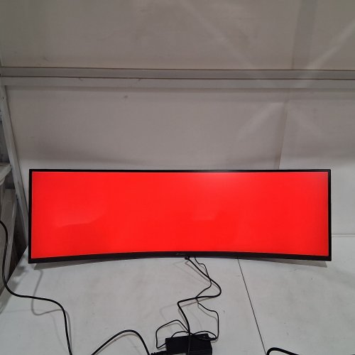 CRUA 49" ULTRA-WIDE CURVED GAMING 5K DQHD MONITOR WITH BUILT-IN SPEAKERS - 120HZ, 1500R, AMD FREESYNC, 120% SRGB - BLACK - (MODEL: CR490ZA) image 5