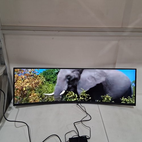 CRUA 49" ULTRA-WIDE CURVED GAMING 5K DQHD MONITOR WITH BUILT-IN SPEAKERS - 120HZ, 1500R, AMD FREESYNC, 120% SRGB - BLACK - (MODEL: CR490ZA) image 7