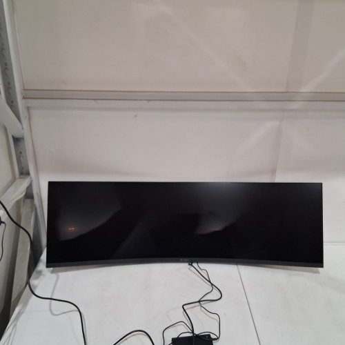 CRUA 49" ULTRA-WIDE CURVED GAMING 5K DQHD MONITOR WITH BUILT-IN SPEAKERS - 120HZ, 1500R, AMD FREESYNC, 120% SRGB - BLACK - (MODEL: CR490ZA) image 9