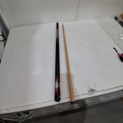 KMISE POOL CUE STICK, 19OZ - 58" - RED image 3