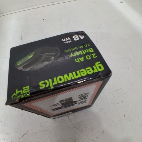 GREENWORKS 24V MAX LITHIUM ION BATTERY - 2AH - USB PORT VERSION (MODEL: LB24A020 / BAG708) image 3