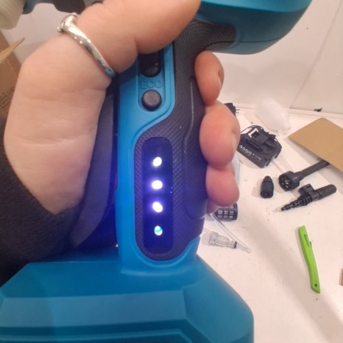 SEESII CORDLESS HIGH PRESSURE WASHER - 20 V, 100W - BLUE (MODEL: S005) image 2
