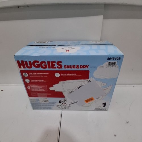 205PK HUGGIES SNUG & DRY DIAPERS - SIZE: 1 (8 LBS TO 14 LBS) - DISNEY image 5