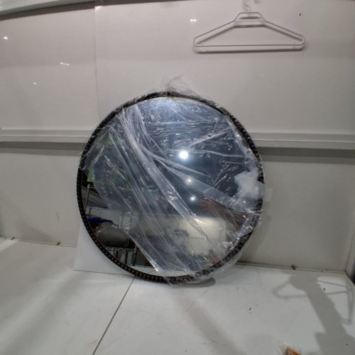ROUND WALL MOUNTED MIRROR - 31" - BLACK/BRONZE image 2