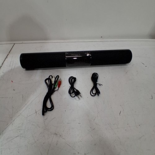 WIRELESS BLUETOOTH SPEAKER SURROUNDING SOUND BAR - 20W - BLACK (MODEL: LP-C18) image 4