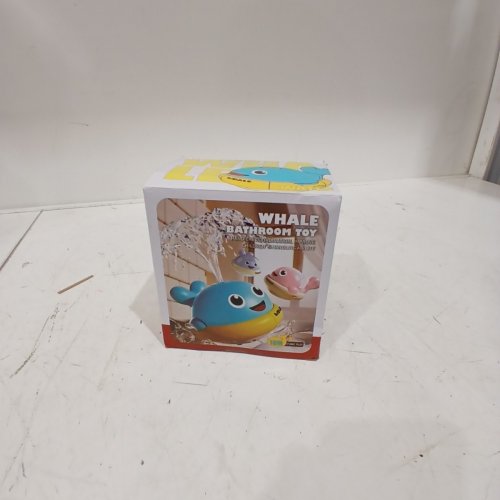 BABIES LIGHT UP WHALE SPRINKLER BATH TOY - 1 TO 3 YEARS - YELLOW/BLUE image 5