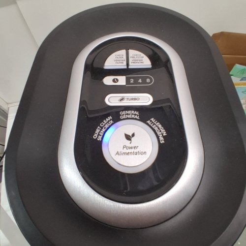 HONEYWELL TRUE HEPA AIR PURIFIER WITH HEPA FILTER & ACTIVATED CARBON PRE-FILTER - 25.6" - BLACK (MODEL: HPA160CV2) image 2
