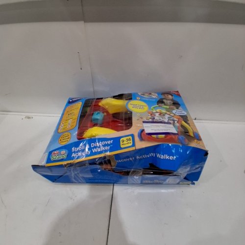 VTECH STROLL AND DISCOVER ACTIVITY WALKER - 9MO-23MO - RED image 4