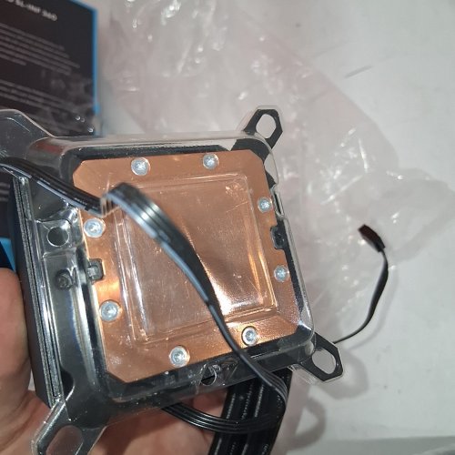 LIAN-LI GALAHAD II LCD CPU LIQUID COOLER, SL-INFINITY FAN - 360MM - BLACK (MODEL: GA2ALCD36INB) image 9