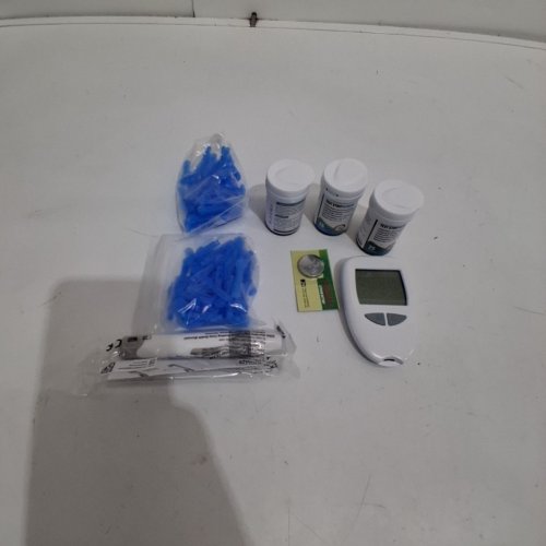 BLOOD GLUCOSE MONITOR KIT - METER, RECORD SHEET, BLOOD COLLECTION PEN - (MODEL: MT-BGM02) image 2