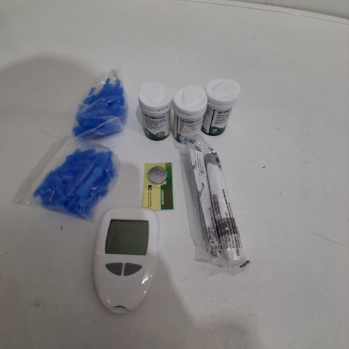 BLOOD GLUCOSE MONITOR KIT - METER, RECORD SHEET, BLOOD COLLECTION PEN - (MODEL: MT-BGM02) image 3