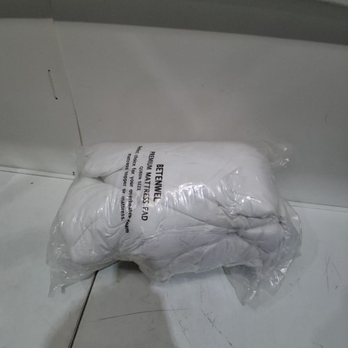 BETENWEL MATTRESS PAD - QUEEN 60" X 80" - WHITE image 4