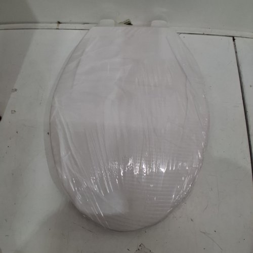 GARVEE ELONGATED SLOW CLOSE PLASTIC TOILET SEAT - 19" - WHITE (MODEL: PHO_11GXK800) image 2