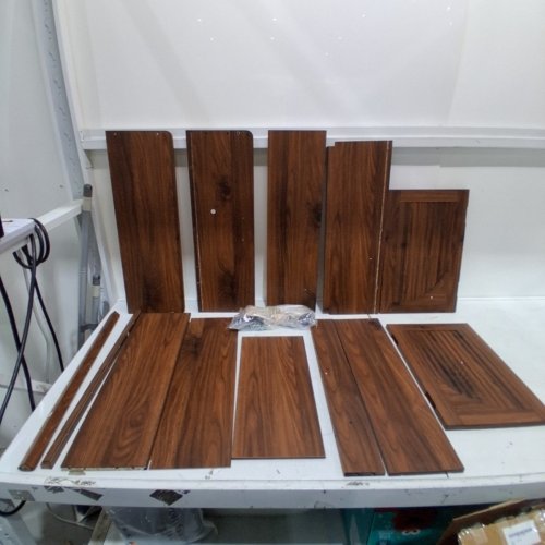 RUSTOWN MODERN BATHROOM WALL CABINET WITH ADJUSTABLE SHELVES - DARK WALNUT - (MODEL:PDHX8022BRN) image 2