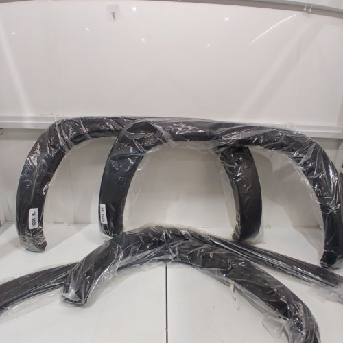 4PC ORVAK FENDER FLARES FOR 1999-2006 CHEVROLET SILVERADO/SIERRA - BLACK image 6