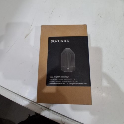 SOICARE USB PLUG-IN MINI ULTRASONIC AROMA DIFFUSER - WHITE - (MODEL:SP-USB07) image 4