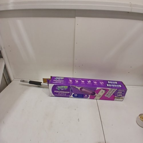 SWIFFER POWER MOP FOR HARDWOOD & TILE FLOORS - WHITE image 4