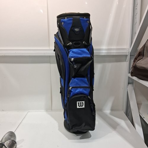 WILSON GOLF BAG - BLACK / BLUE image 2