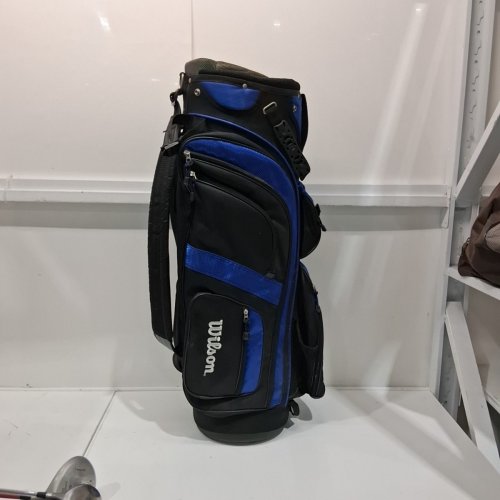 WILSON GOLF BAG - BLACK / BLUE image 4