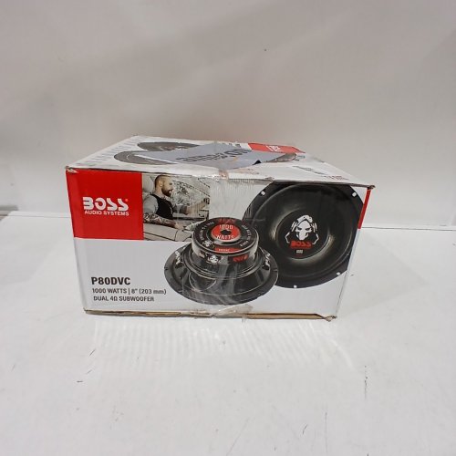 BOSS AUDIO SYSTEMS VOICE COIL CAR SUBWOOFER -1000 WATT, 8" - DUAL 4 OHM (MODEL: P80DVC) image 3
