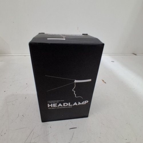 2PK USB RECHARGEABLE SOFT HEADLAMPS - BLACK image 2
