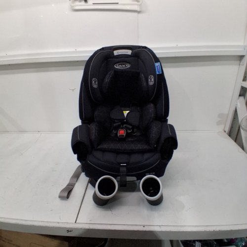 GRACO 4EVER 4-IN-1 CONVERTIBLE WASHABLE CAR SEAT - 4-120LBS MAX - BLACK (MODEL: 2168323) image 3