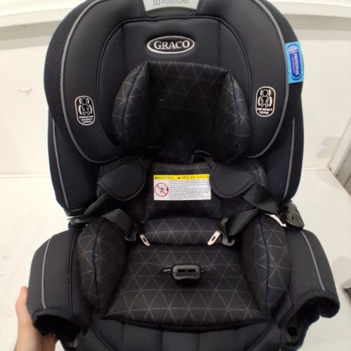 GRACO 4EVER 4-IN-1 CONVERTIBLE WASHABLE CAR SEAT - 4-120LBS MAX - BLACK (MODEL: 2168323) image 6