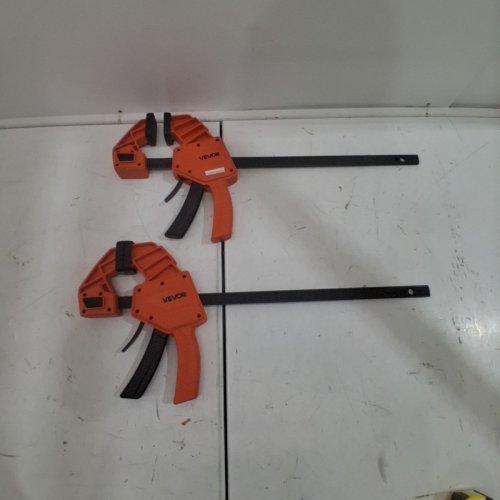 2PK BAR F-CLAMP - 12" - 300 LBS CAP - ORANGE/BLACK (MODEL: image 3