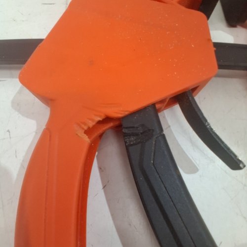 2PK BAR F-CLAMP - 12" - 300 LBS CAP - ORANGE/BLACK (MODEL: image 5