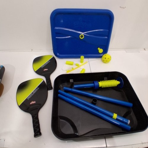 SWINGBALL PICKLEBALL ALL SURFACE PORTABLE PICKLEBALL GAME SET - BLUE\BLACK image 2