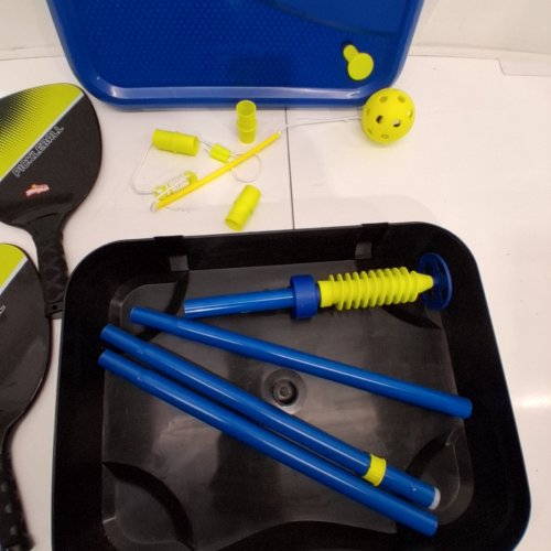SWINGBALL PICKLEBALL ALL SURFACE PORTABLE PICKLEBALL GAME SET - BLUE\BLACK image 3