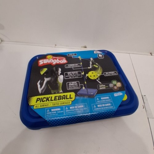 SWINGBALL PICKLEBALL ALL SURFACE PORTABLE PICKLEBALL GAME SET - BLUE\BLACK image 5