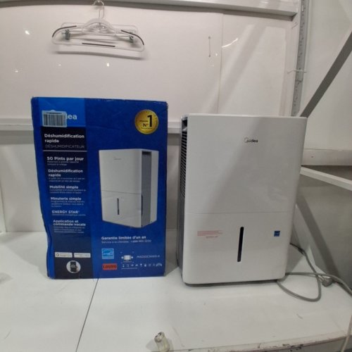 MIDEA ENERGY STAR CERTIFIED DEHUMIDIFIER WITH REUSABLE AIR FILTER AND APP CONTROL - 4500 SQ.FT - 23.6L - WHITE (MODEL: MAD50C1AWS-A) image 6