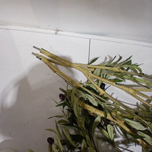 REALEAD FAUX OLIVE TREE - 6FT image 3