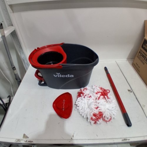VILEDA EASYWRING BUCKET SYSTEM - BLACK/RED image 2