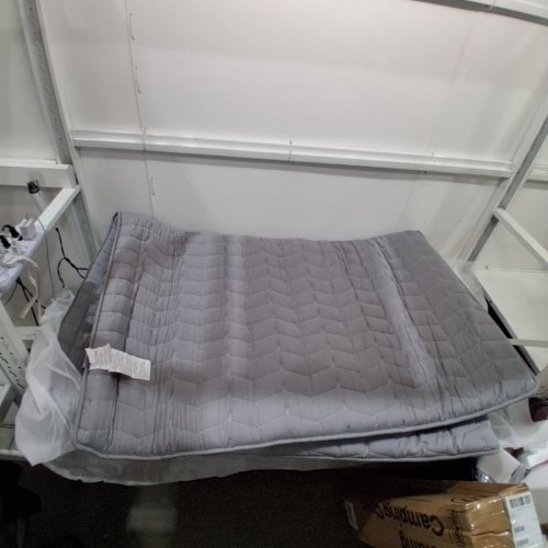 CEEKLIYBEAR PREMIUM FOAM MEDIUM FIRM MATTRESS TOPPER - 80" X 60" - GREY image 4