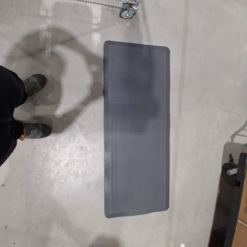 ANTI-FATIGUE NON-SLIP PVC KITCHEN MAT - 24" X 60" - GREY- (MODEL: 2096330) image 2