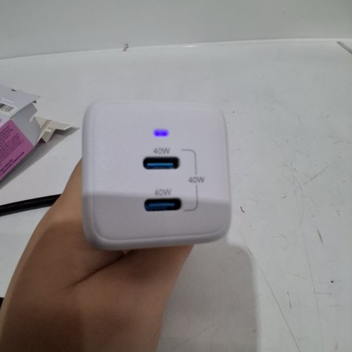 ONN DUAL USB-C PORT WALL CHARGER - WHITE image 2