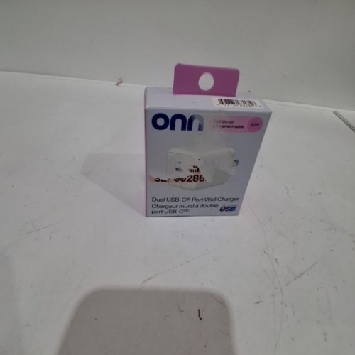 ONN DUAL USB-C PORT WALL CHARGER - WHITE image 5