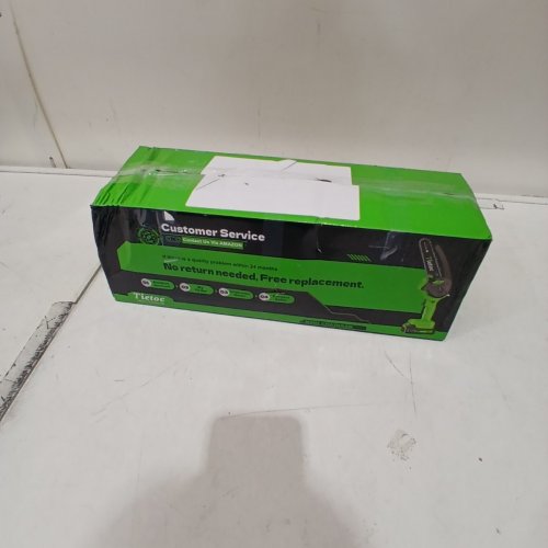 TIETOC 6" CORDLESS MINI HANDHELD CHAINSAW WITH 21V BATTERY - 880W - GREEN image 5