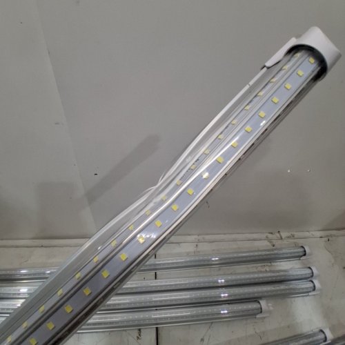 8PK CNSUNWAY LIGHTING T8 LED SHOP LIGHTS WITH LINKABLE CABLES - 4FT - 48W - 6000 K BRIGHT WHITE (MODEL: SWT80045B4120) image 4