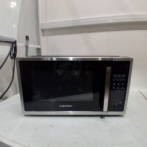 CHEFMAN COUNTERTOP MICROWAVE OVEN - 31 L (1.1 CU. FT) -STAINLESS STEEL (MODEL: RJ55-SS-11-CK-CA) image 4