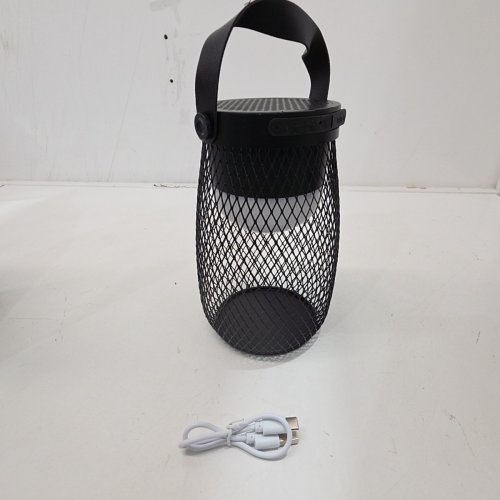 GEMS PORTABLE LED LANTERN WITH BUILT-IN WIRELESS SPEAKER - BLACK (MODEL: 080-17-0033 SPKL3) image 3