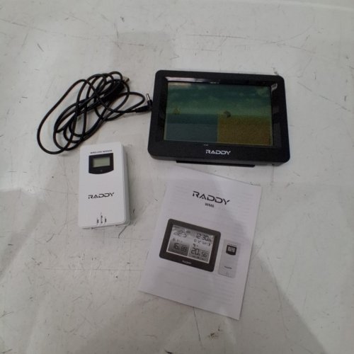 RADDY WIRELESS WEATHER STATION - BLACK (MODEL:WM6) image 3