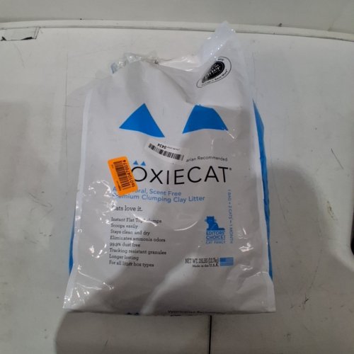BOXIECAT PREMIUM CLUMPING CAT LITTER, SCENT FREE CLAY FORMULA - 28LB image 2