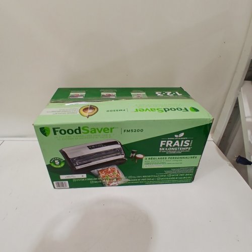 2-IN-1 FOODSAVER VACUUM SEALER WITH EXPRESS BAG MAKER - (MODEL: FM5200) image 5