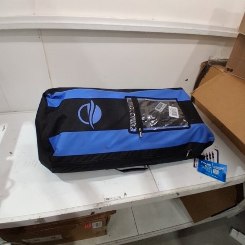 SERENE LIFE PREMIUM INFLATABLE SUP BOARD WITH ACCESSORIES AND CARRYING STORAGE BAG 10FT 6FT' X 6FT' BLUE / GREY (MODEL:SLSUPB) image 6
